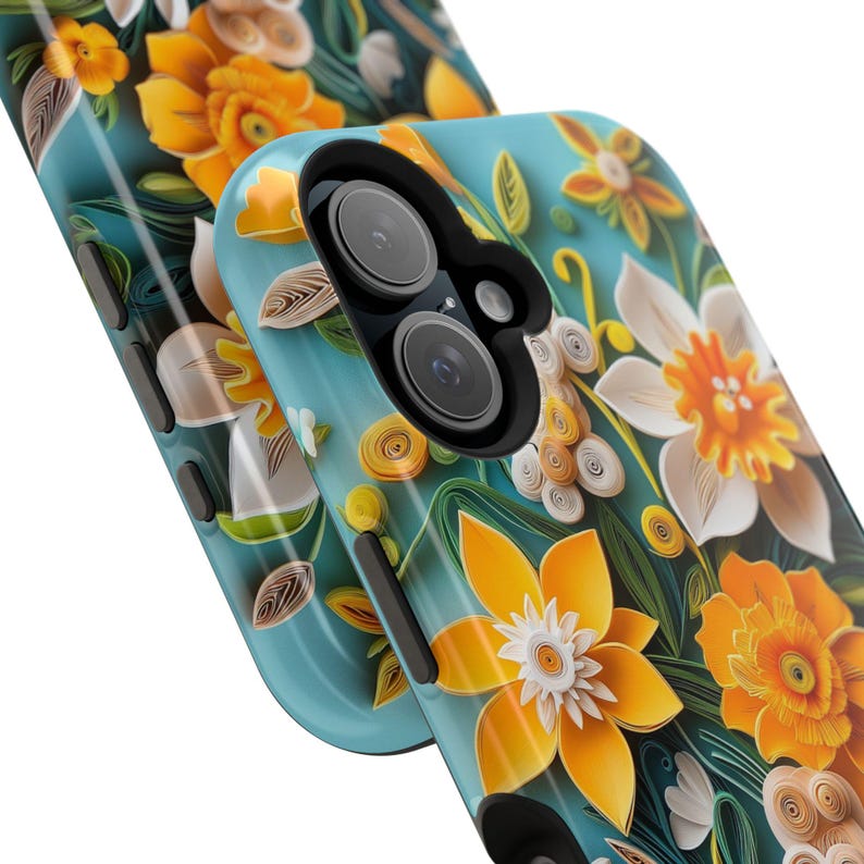 3D Spring Bunny and Floral