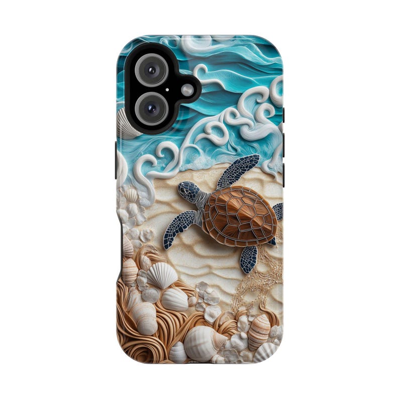 3D Look Sea Turtle