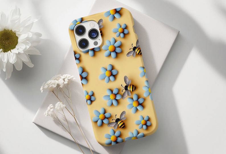 3D Bee and Floral