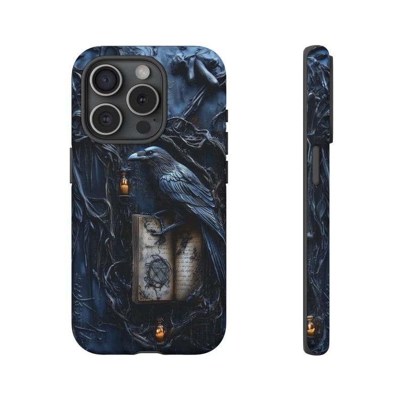 3D Crow and Spell Book