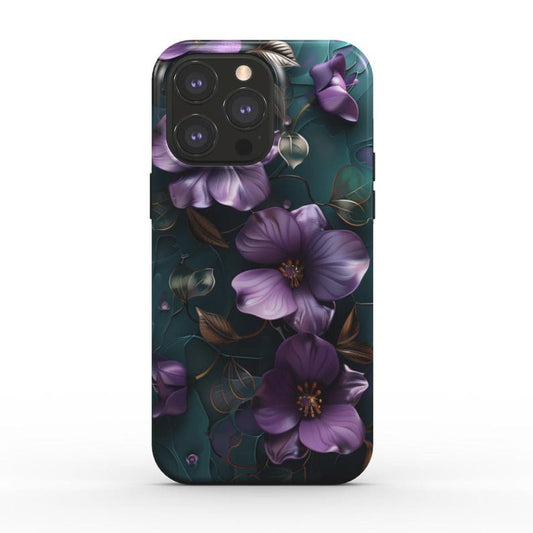 Elegant Purple Floral