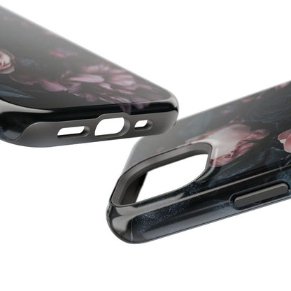 3D Dark and Pink Roses