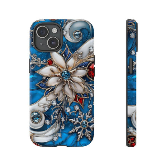 3D Floral and Snowflake