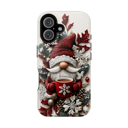 Festive Gnome with Hot Cocoa Christmas