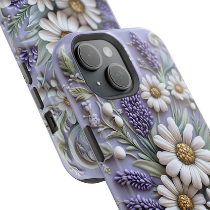 Daisy Lavender 3D Floral