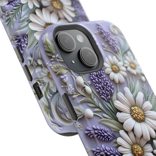 Daisy Lavender 3D Floral