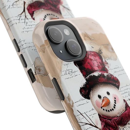 Festive Vintage Snowman
