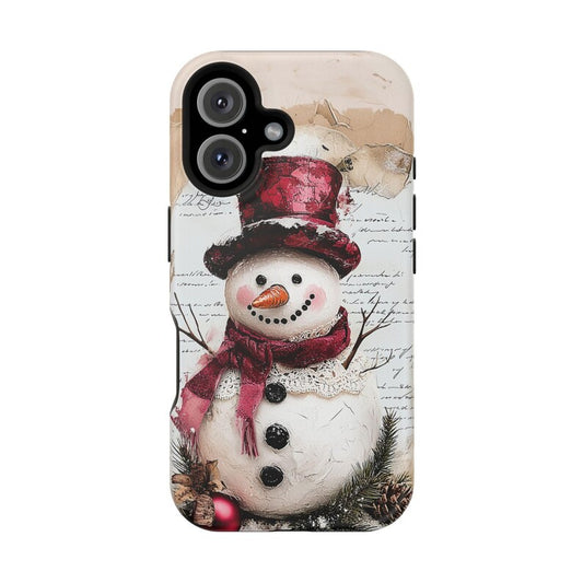 Festive Vintage Snowman