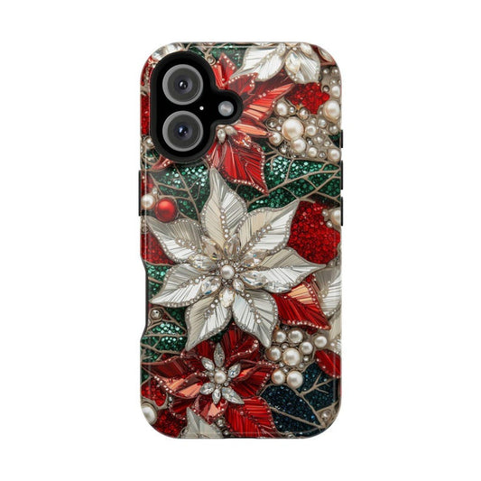 Elegant Christmas Poinsettia