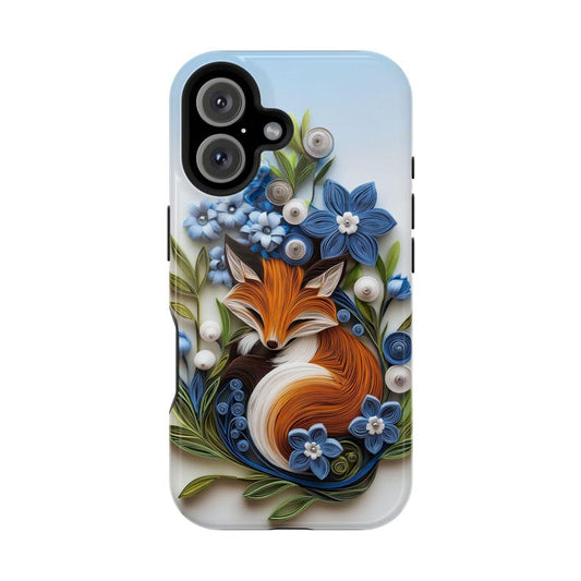 3D Fox and Floral
