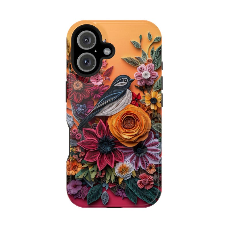 3D Bird & Floral